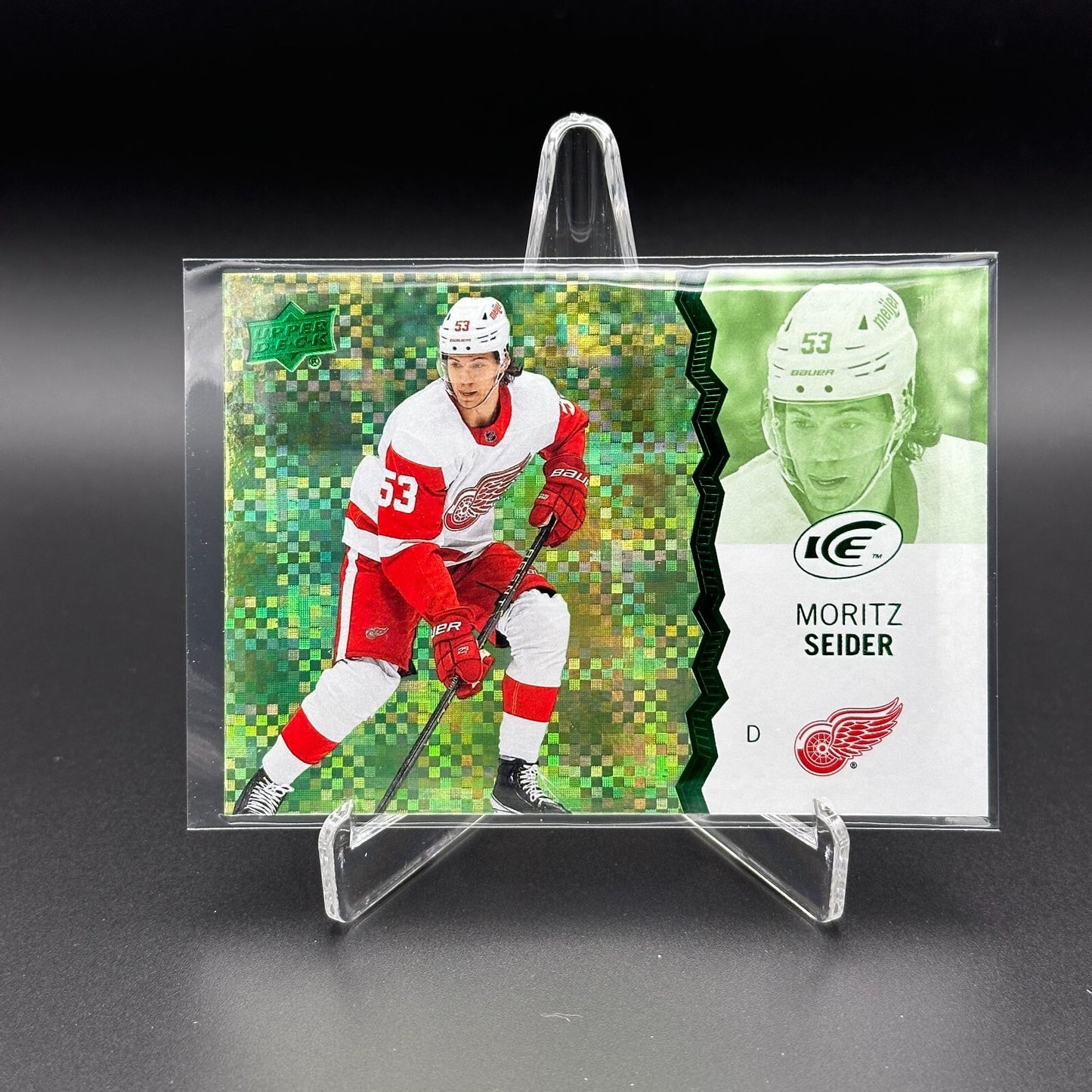 2023-24 Upper Deck Ice BASE & ROOKIE Green parallel ~ YOU PICK from the list!