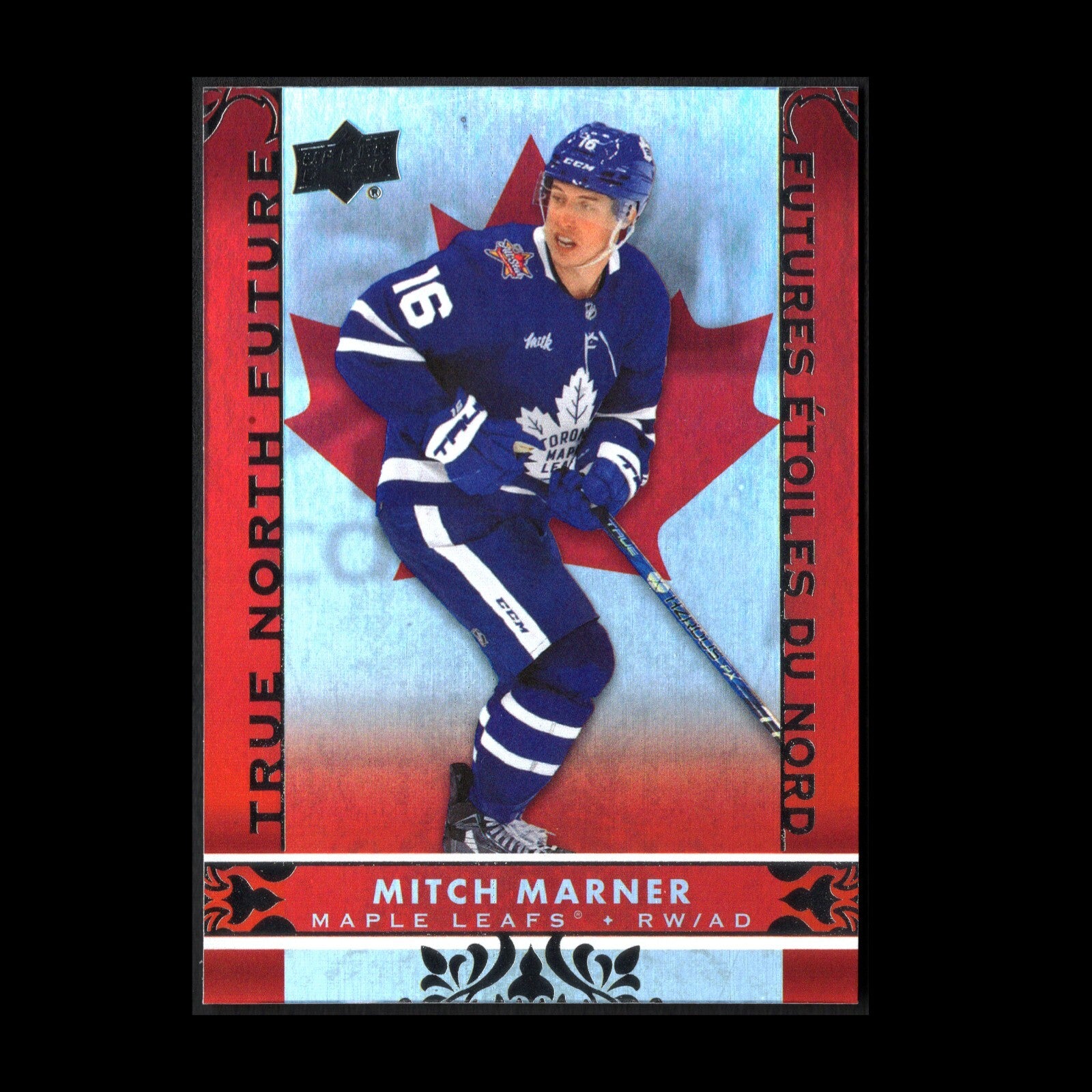 2024-25 UD Tim Hortons MITCH MARNER #TH-12 True North Future Toronto Maple Leafs