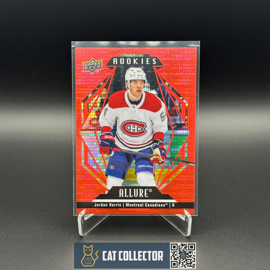 2022-23 UD Allure JORDAN HARRIS #105 Red Rainbow Rookie RC