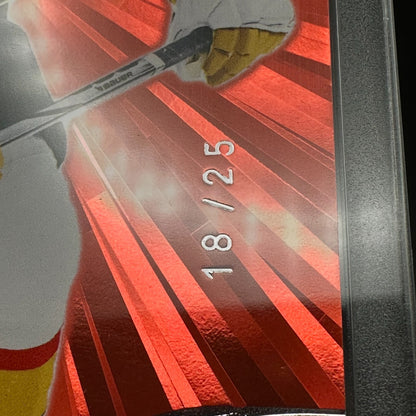 2025-26 UD Series 1 NICOLAS ROY #182 Outburst Red /25