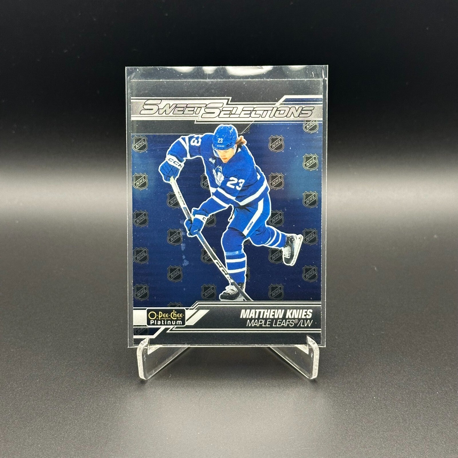 2023-24 O-Pee-Chee Platinum MATTHEW KNIES #SS-4 Seet Selections Rookie RC