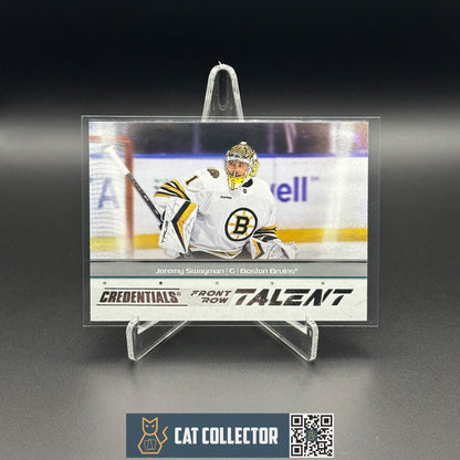 2024-25 UD Credentials JEREMY SWAYMAN #FRT-JS Front Row Talent