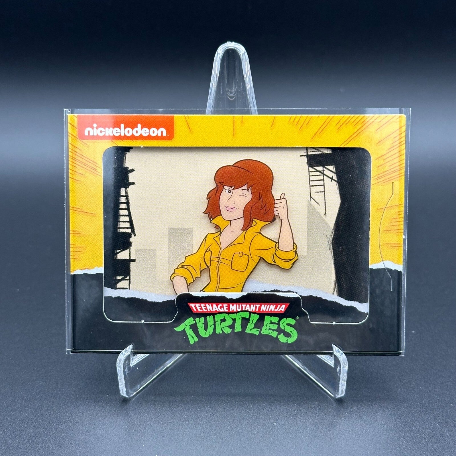 2024 FigPin Cybercel TMNT Series 1 APRIL O'NEIL #TMN-01-11 Common - UNSCANNED