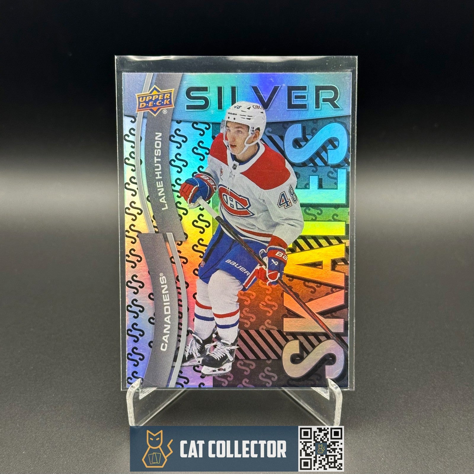 2024-25 UD Extended series LANE HUTSON #SS-33 Silver Skates Rookie RC