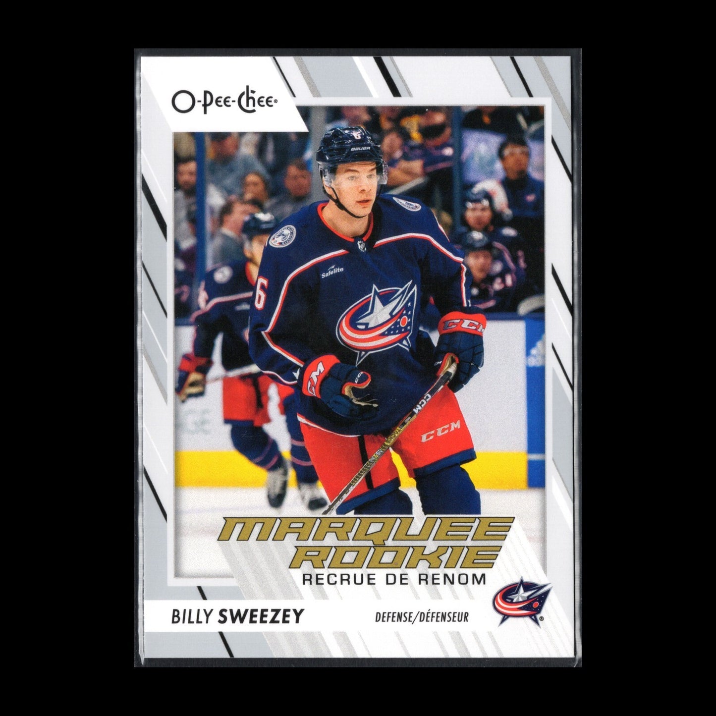 2023-24 O-Pee-Chee BILLY SWEEZEY #557 Marquee rookie RC - Columbus Blue Jackets