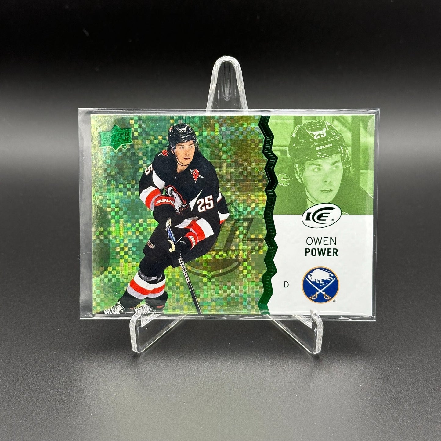 2023-24 Upper Deck Ice BASE & ROOKIE Green parallel ~ YOU PICK from the list!