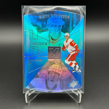 2023-24 UD Extended series SIMON EDVINSSON #SPX-24 1997-98 SPx Holoview Retro