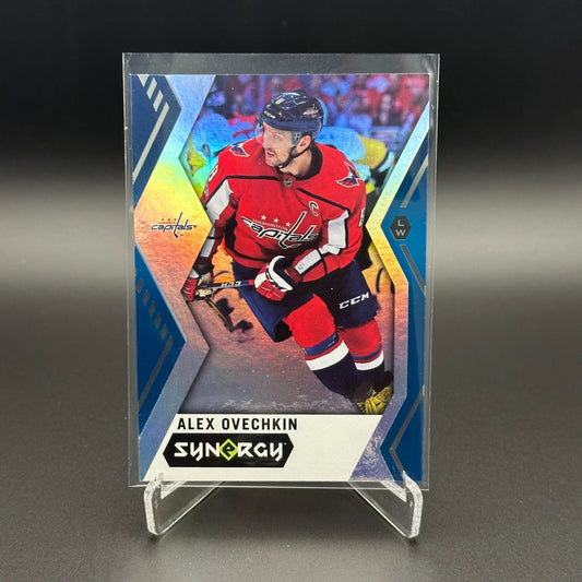 2017-18 UD Synergy ALEX OVECHKIN #20 Blue parallel - Washington Capitals