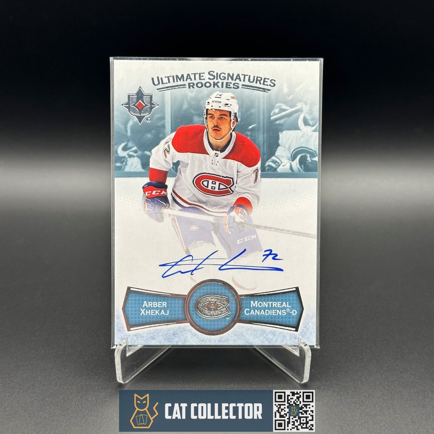 2022-23 UD Ultimate Collection ARBER XHEKAJ #USR-AX Signatures Rookie RC Auto