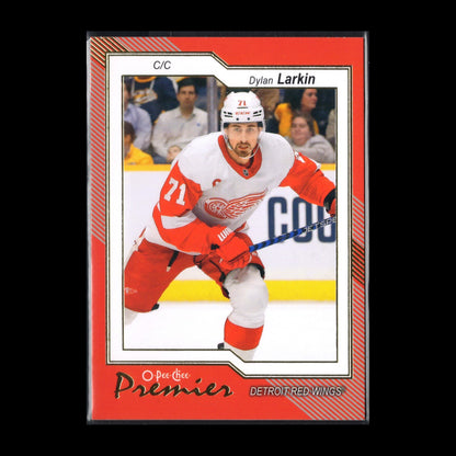 2023-24 O-Pee-Chee DYLAN LARKIN #P-60 Premier - Detroit Red Wings