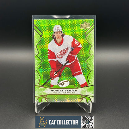 2022-23 UD Ice MORITZ SEIDER #56 Green - Detroit Red Wings