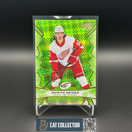 2022-23 UD Ice MORITZ SEIDER #56 Green - Detroit Red Wings