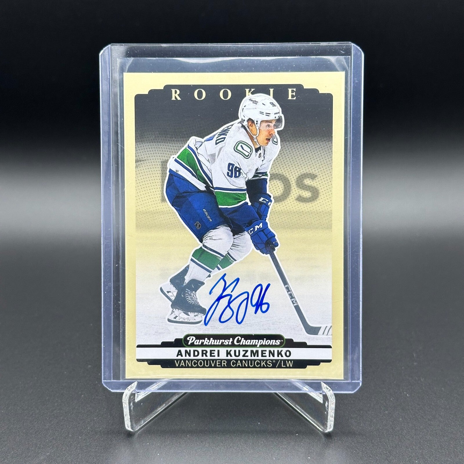2022-23 UD Parkhurst Champions ANDREI KUZMENKO #305 Rookie RC AUTOGRAPH