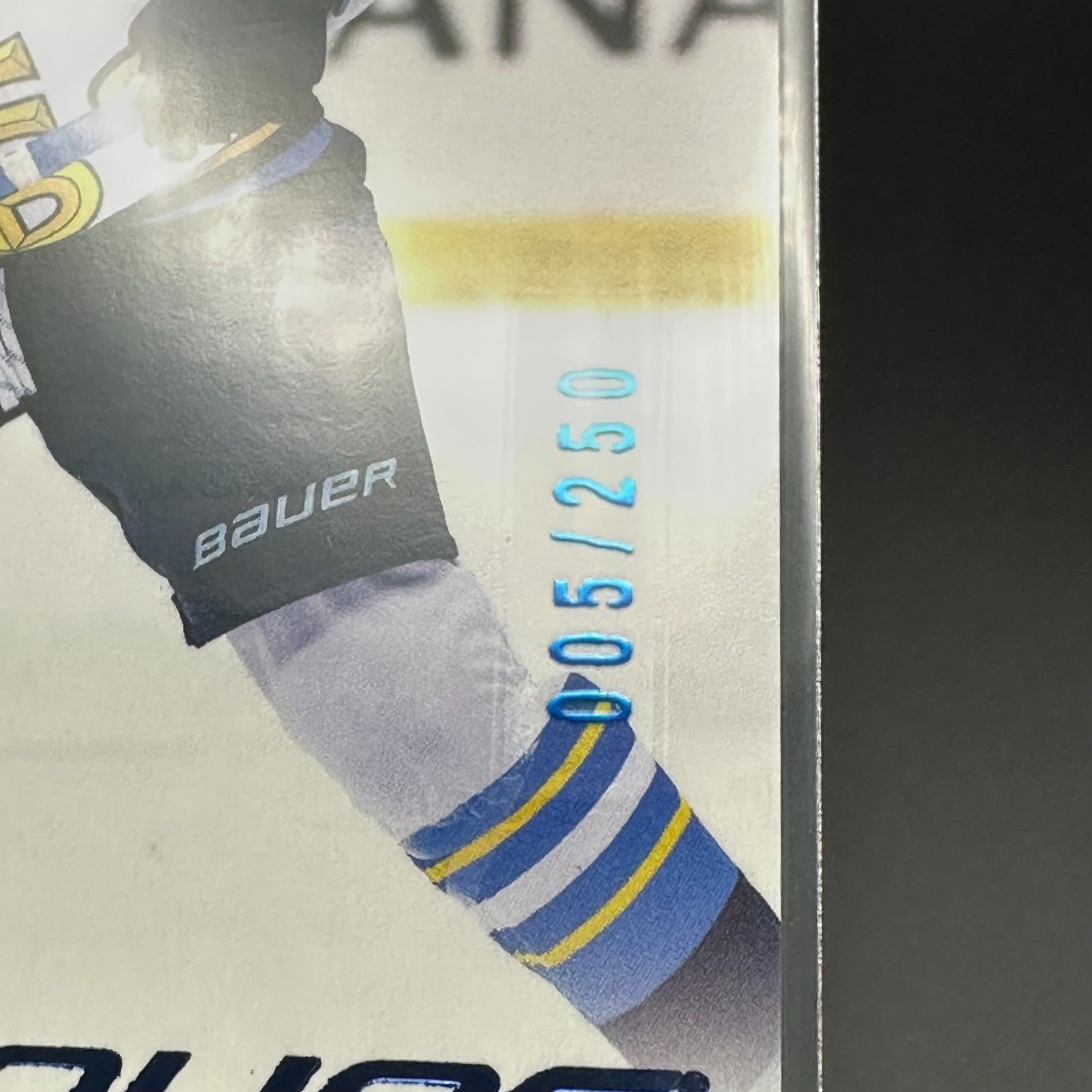 2024-25 UD PWHL IZZY DANIEL #60 Young Guns Deluxe RC /250