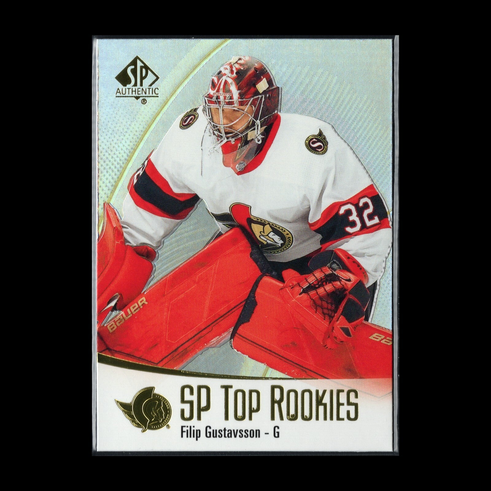 2021-22 UD SP Authentic FILIP GUSTAVSSON #TR-21 SP Top Rookies RC