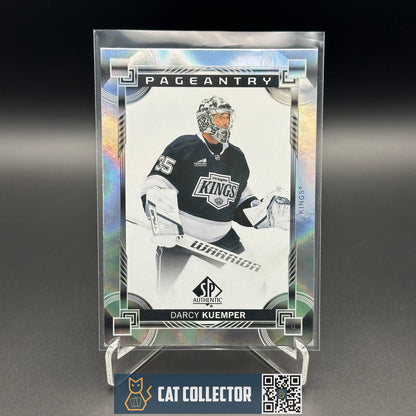 2014-25 UD SP Authentic DARCY KUEMPER #P-3 Pageantry