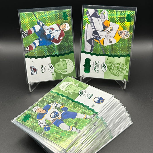2023-24 Upper Deck Ice BASE & ROOKIE Green parallel ~ YOU PICK from the list!