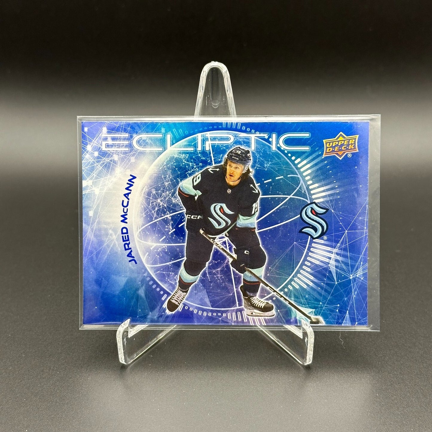 2023-24 UD Series 2 JARED McCANN #EC-4 Ecliptic - Seattle Kraken