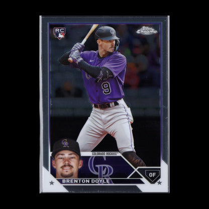 2023 Topps Chrome Updated Series BRENTON DOYLE #USC172 Rookie RC