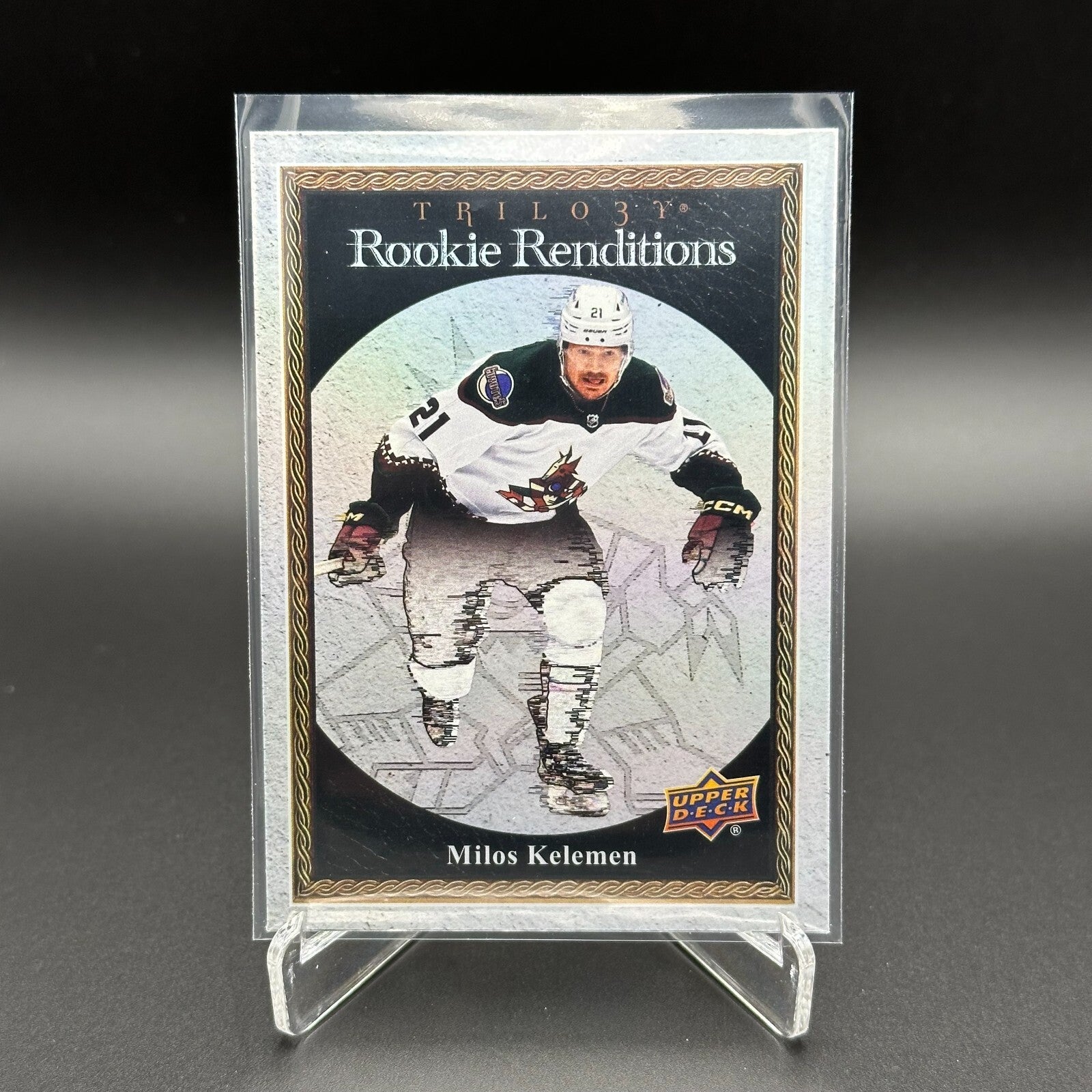 2023-24 UD Trilogy MILOS KELEMEN #RR-31 Rookie Renditions RC - Arizona Coyotes