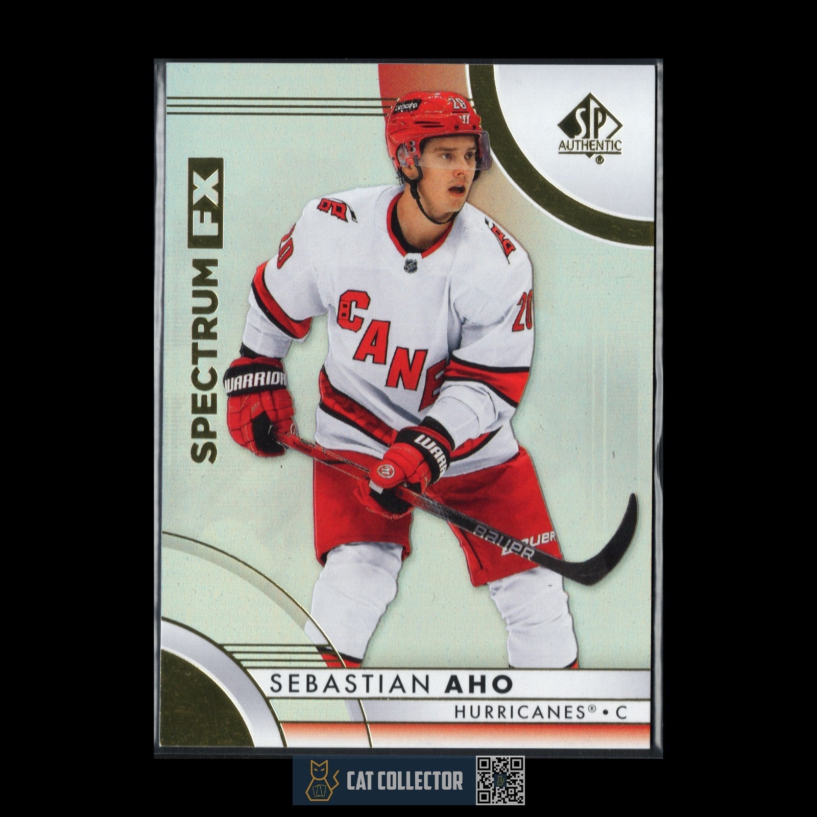 2023-24 UD SP Authentic SEBASTIAN AHO #S-14 Spectrum FX Bounty