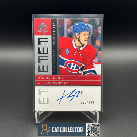 2022-23 SP Authentic KAIDEN GUHLE #RFWA2-KG Retro Future Watch Auto RC /399 Auto