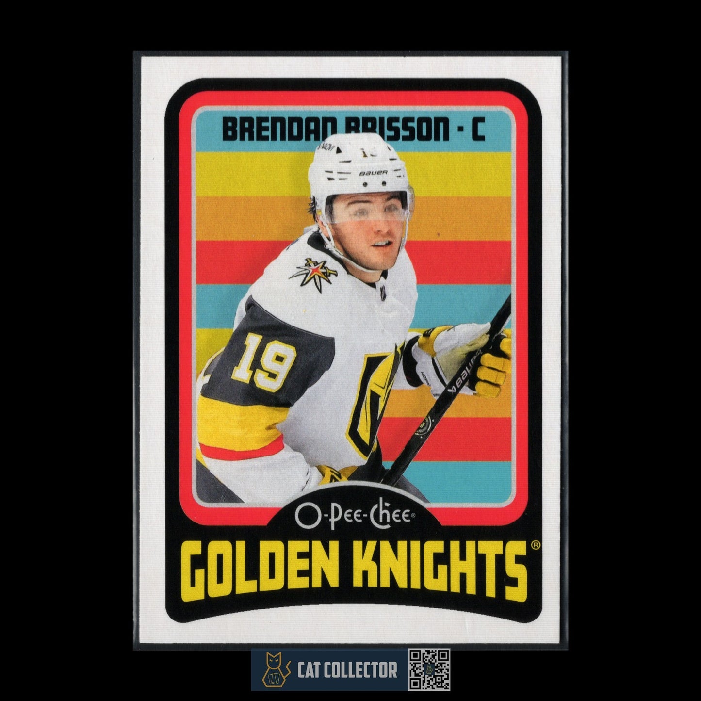 2024-25 O-Pee-Chee Hockey BRENDAN BRISSON #570 Retro - Vegas Golden Knights