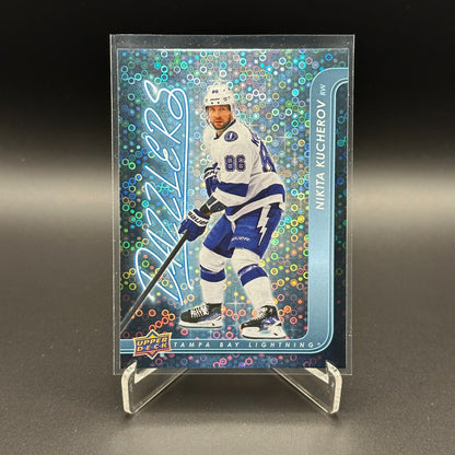 2024-25 UD Series 1 NIKITA KUCHEROV #DZ-44 Dazzlers Blue - Tamba Bay Lightning