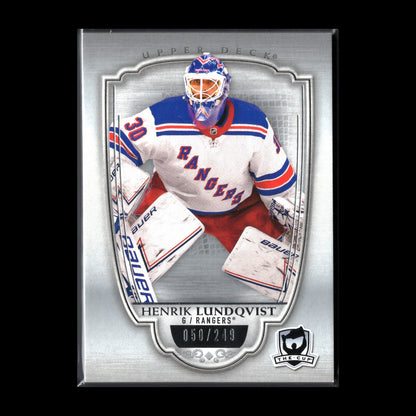 2018-19 Upper Deck The Cup HENRIK LUNDKVIST #37 /249 - New York Rangers
