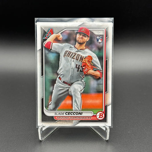 2024 Topps Bowman SLADE CECCONI #82 Prospect RC - Arizona Diamondbacks