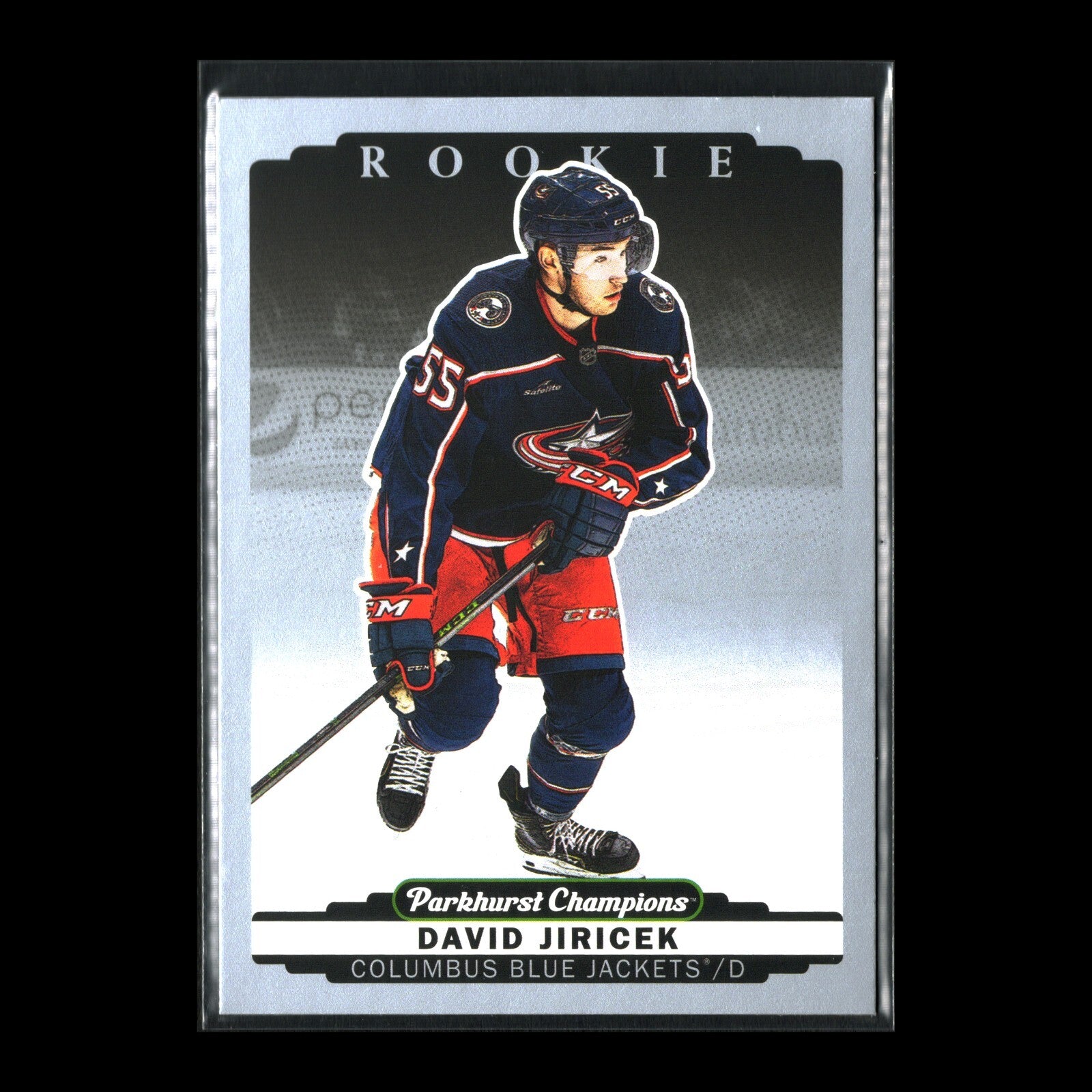 2022-23 UD Parkhurst Champions DAVID JIRICEK #310 Silver Rookie