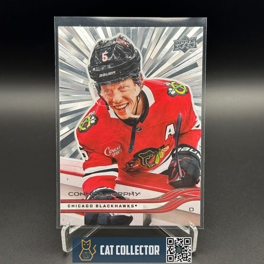2025-26 UD Series 1 CONNOR MURPHY #36 Outburst - Chicago Blackhawks