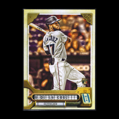 2022 Topps Gypsy Queen BRYAN DE LA CRUZ #35 Rookie RC - Miami Marlins