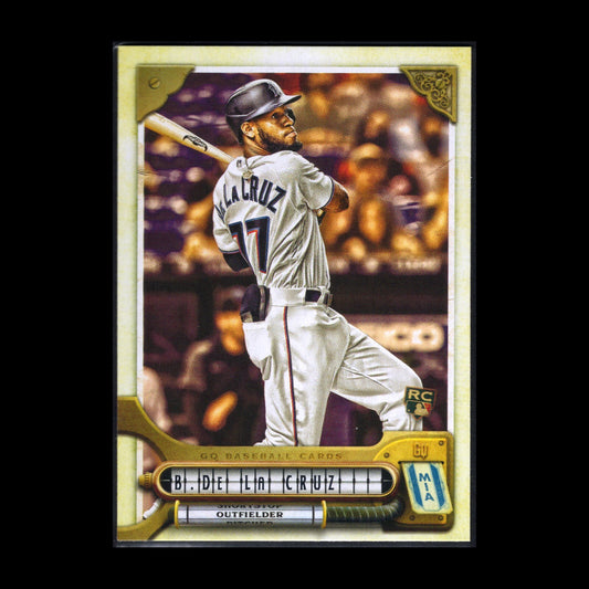 2022 Topps Gypsy Queen BRYAN DE LA CRUZ #35 Rookie RC - Miami Marlins