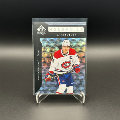 2022-23 UD SP Authentic NICK SUZUKI #HF-22 Holofoils SP - Montreal Canadiens