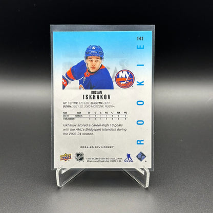 2024-25 Upper Deck SPx RUSLAN ISKHAKOV #141 Rookie RC - New York Islanders