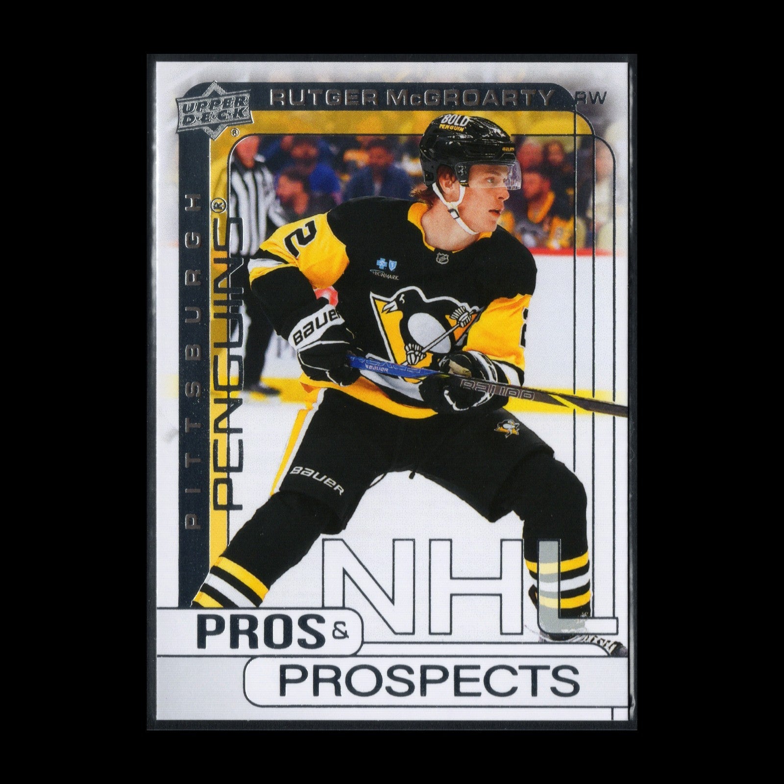 2024-25 UD Extended series RUTGER MCGROARTY #PP-7 Pros & Prospects Rookie RC