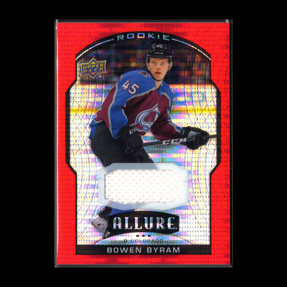 2020-21 UD Allure BOWEN BYRAM #98 Red Rainbow Jersey Rookie RC