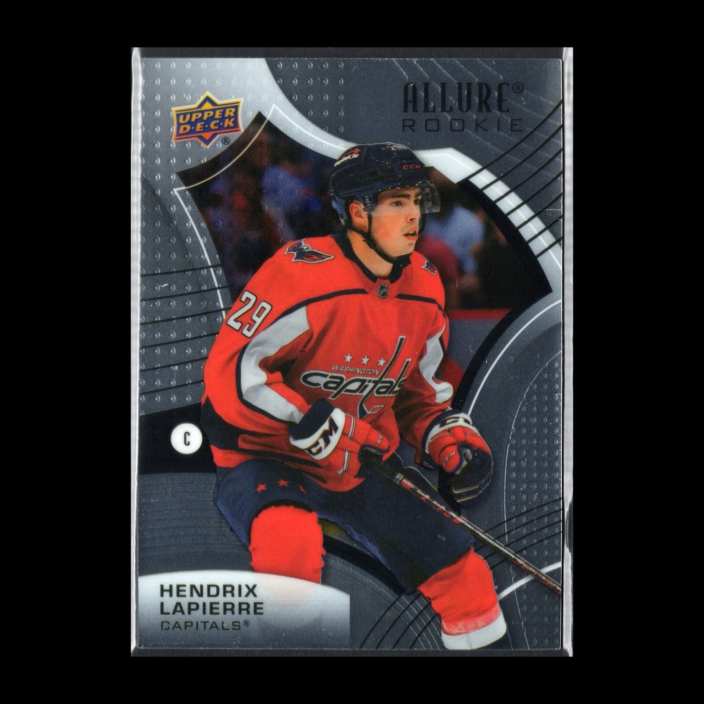 2021-22 UD Allure HENDRIX LAPIERRE #103 Rookie RC - Washington Capitals