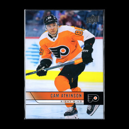 2021-22 UD Extended series CAM ATKINSON #T-51 Retro - Philadelphia Flyers