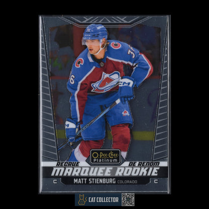2024-25 O-Pee-Chee Platinum MATT STIENBURG #288 Marquee Rookie RC