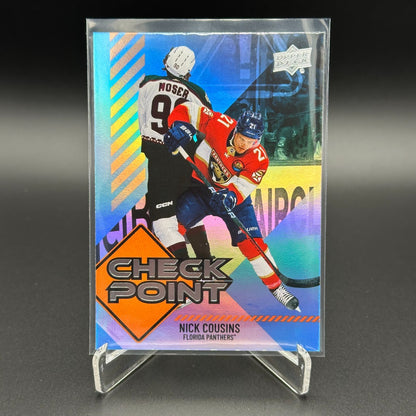 2024-25 Upper Deck Series 1 CHECK POINT inserts ~ YOU PICK from the list!