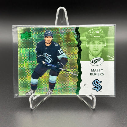 2023-24 Upper Deck Ice BASE & ROOKIE Green parallel ~ YOU PICK from the list!