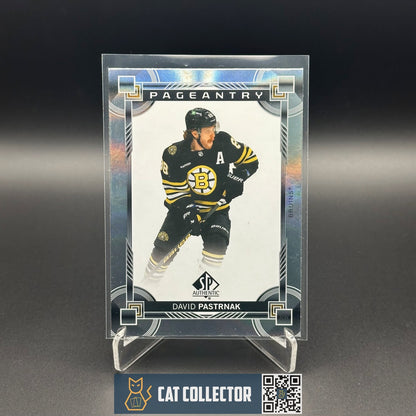 2024-25 UD SP Authentic DAVID PASTRNAK #P-45 Pageantry