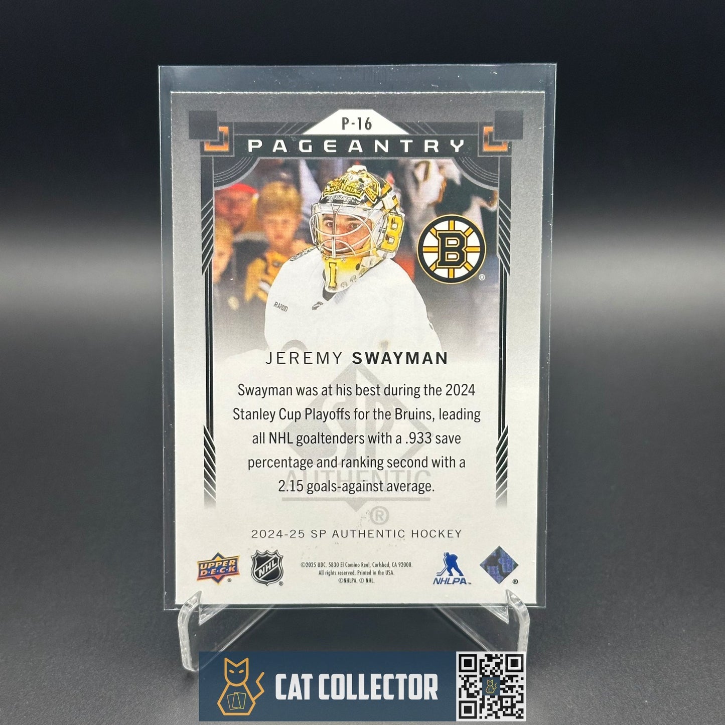 2024-25 UD SP Authentic JEREMY SWAYMAN #P-16 Pageantry