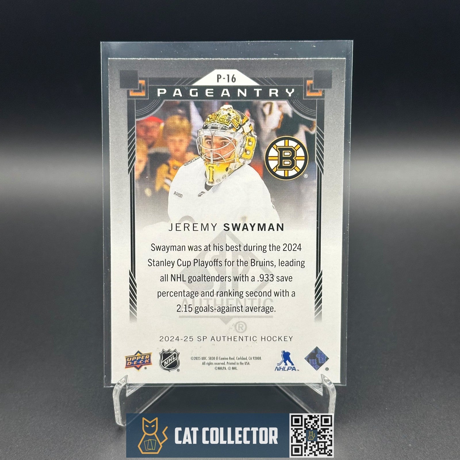 2024-25 UD SP Authentic JEREMY SWAYMAN #P-16 Pageantry