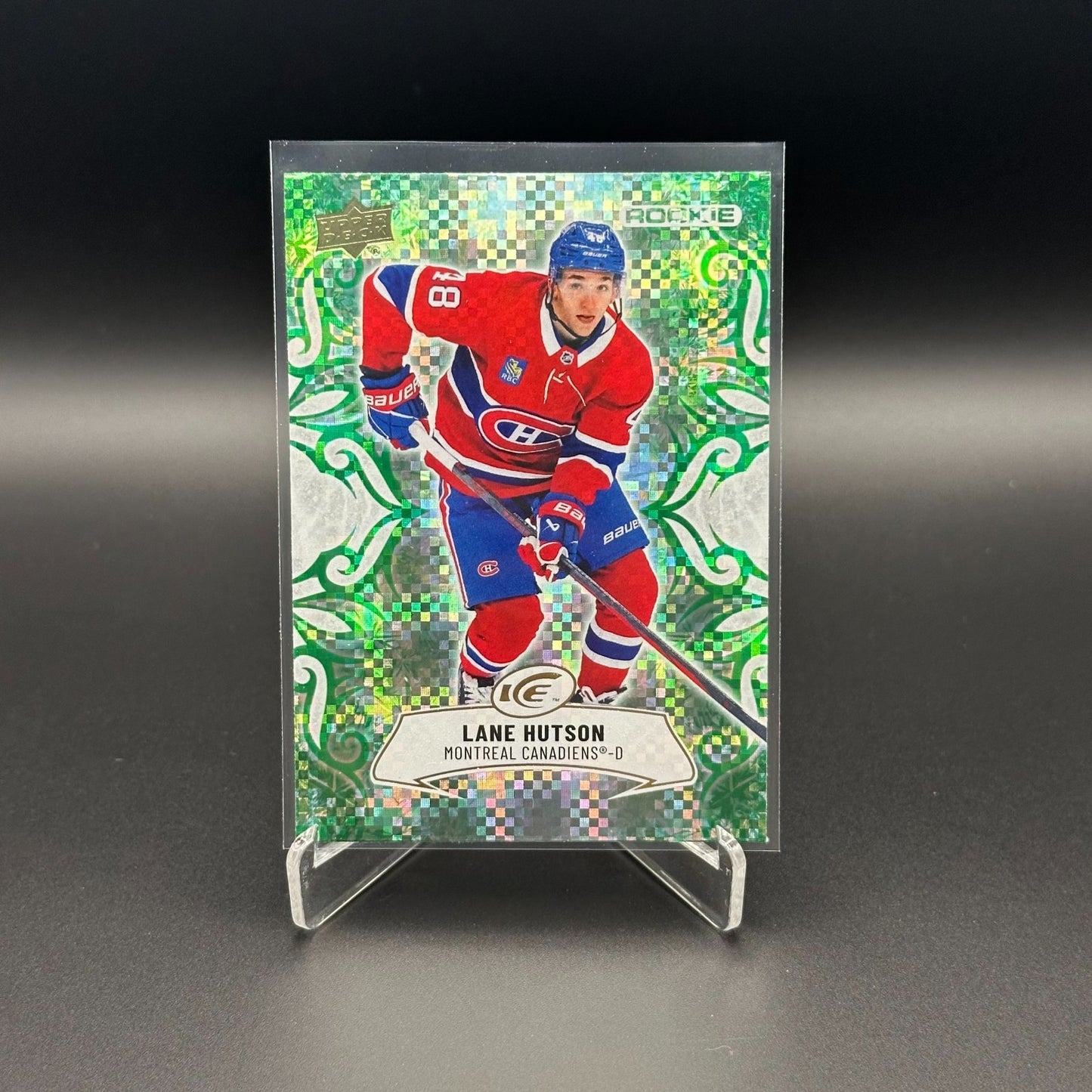 2024-25 UD Ice EMERALD GREEN PARALLELS ~ YOU PICK from the list!