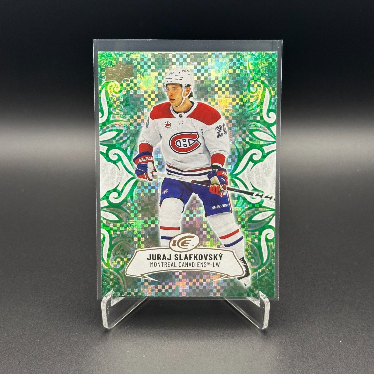 2024-25 UD Ice EMERALD GREEN PARALLELS ~ YOU PICK from the list!