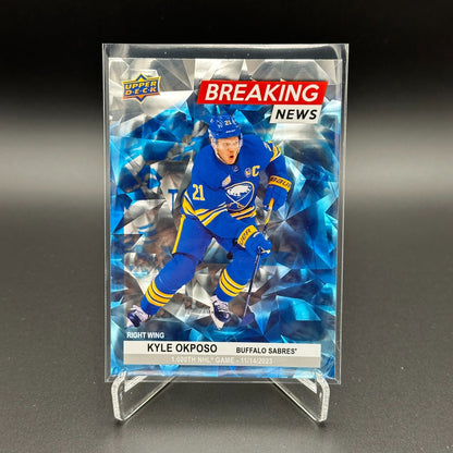 2024-25 Upper Deck Series 1 BREAKING NEWS inserts ~ YOU PICK from the list!