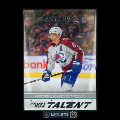 2024-25 UD Credentials CALE MAKAR #FRT-MA Front Row Talent